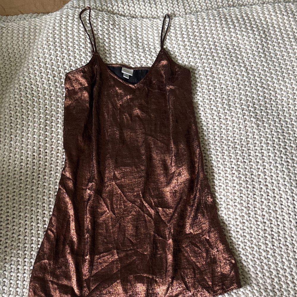 a new day Shimmering Bronze Dress